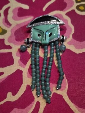 ASIAN INSPIRED BROOCH C.1900's